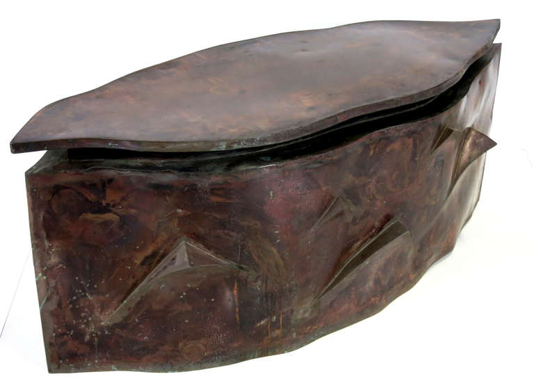 Sculptural Bronze Coffee Table in the Style of Philip & Kelvin Laverne 5