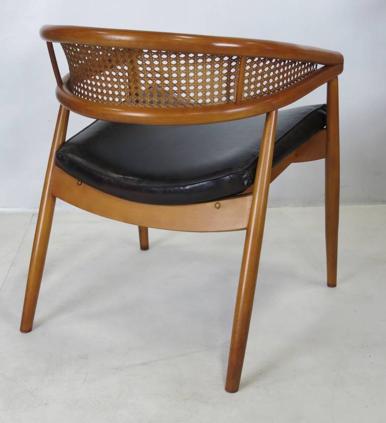 Mid-20th Century Pair of Lounge Chairs Used Famously by James Mont