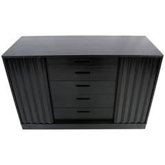 Classic Sliding Door Cabinet by Edward Wormley for Dunbar 4