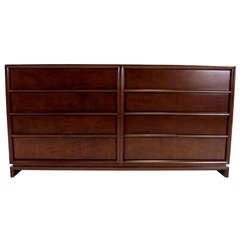 Walnut Dresser with Sled Base by Red Lion