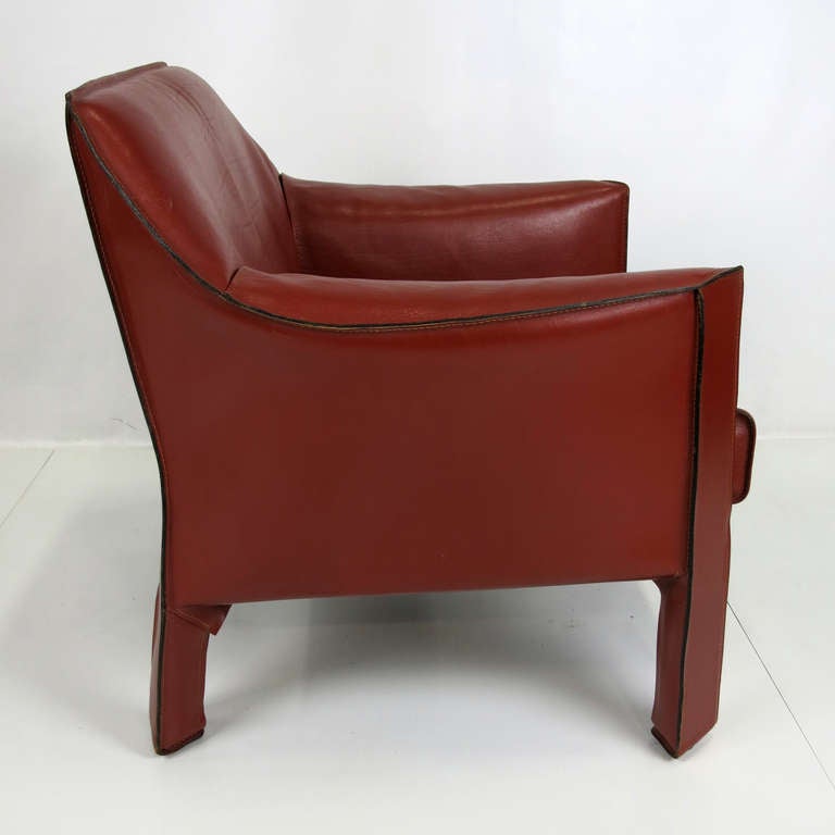 Modern Model 415 CAB Lounge Chair by Mario Bellini