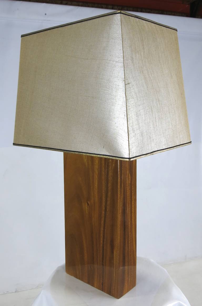 koa wood lamps