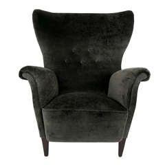 Diminutive Swedish Wing Chair 5