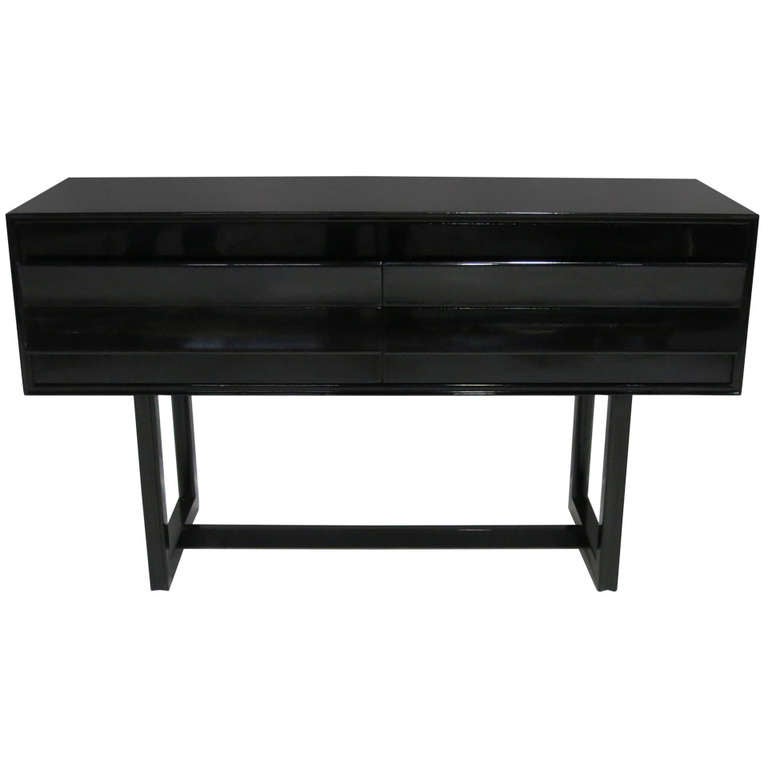 Lacquer Buffet by Paul Laszlo at 1stdibs