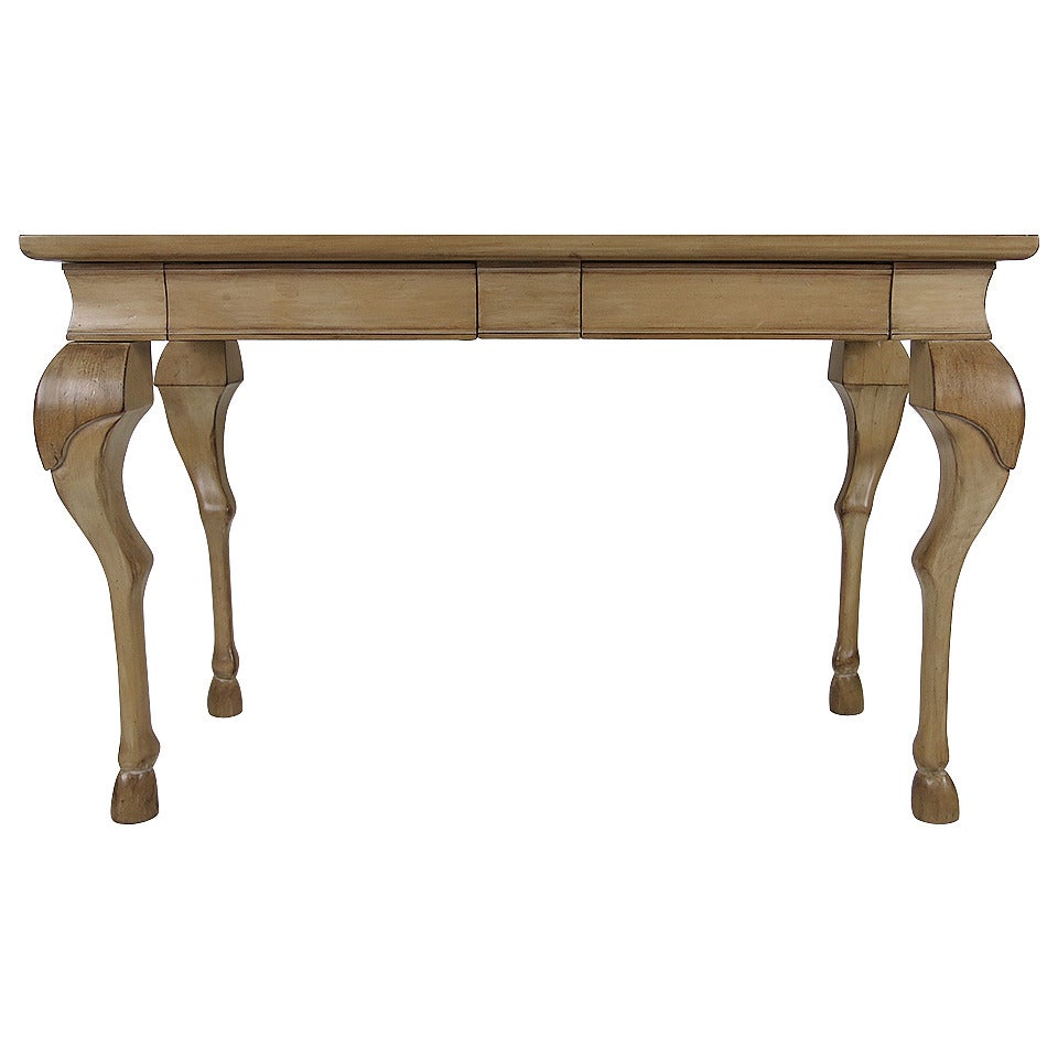 Dramatic Equine Leg Writing Table or Console