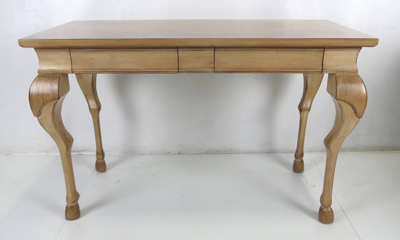 Dramatic Equine Leg Writing Table or Console In Excellent Condition In Danville, CA