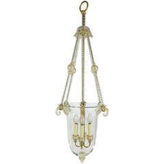 Murano Glass and Gilt Bronze Chandelier by Barovier & Toso 8