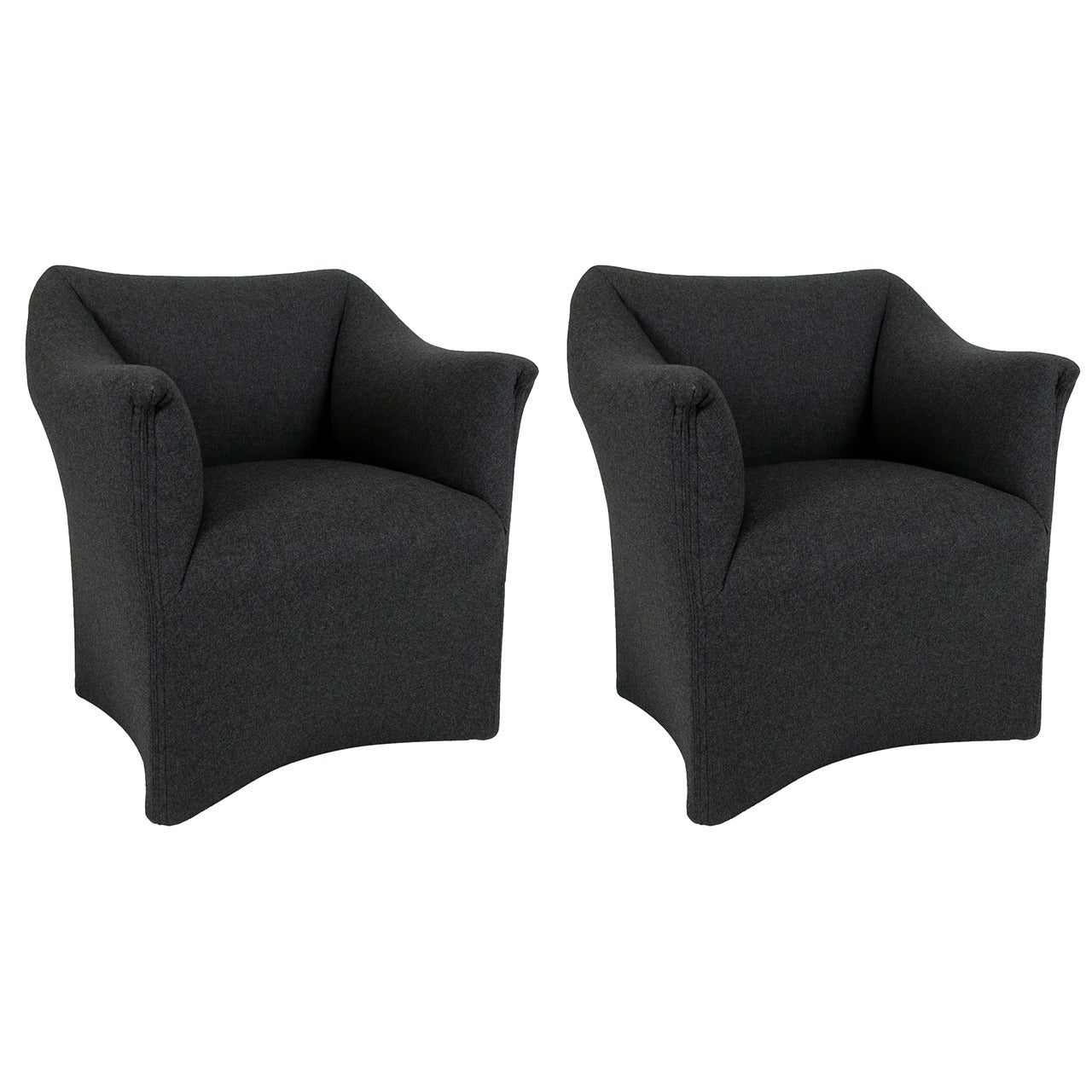 Pair of Model 684 "Tentazione" Chairs by Mario Bellini for Cassina