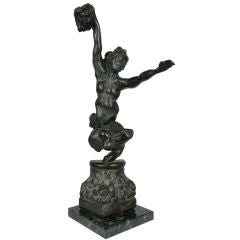 Impressionist Bronze Sculpture of Perseus and Medusa 7