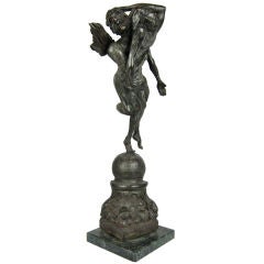Impressionist Bronze Sculpture of Lykourgos and Dryas 8