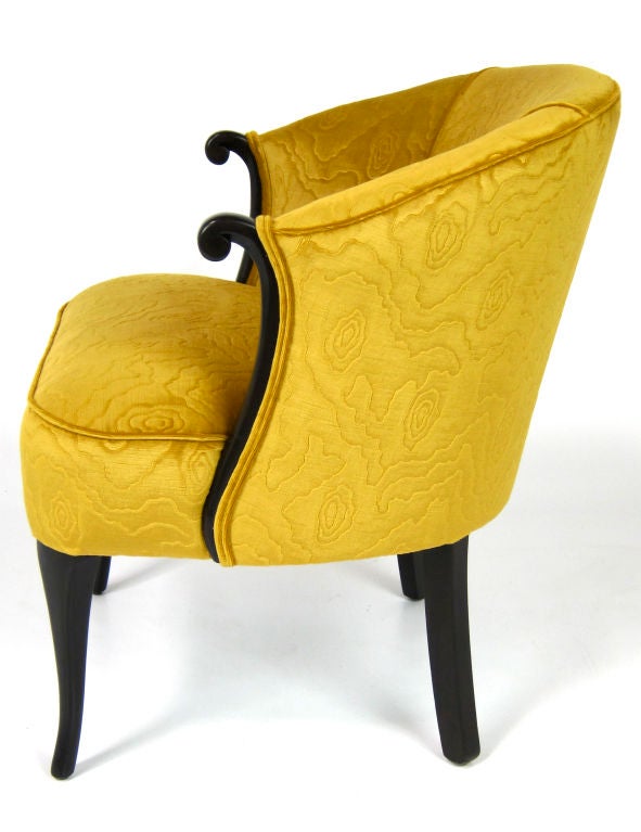 Velvet Boudoir Chair