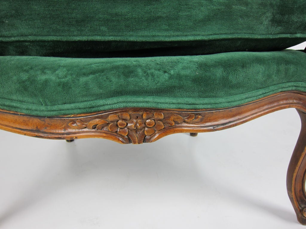 Double Caned Louis XV style Porter's Chair 2