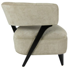 Ultra Modern Lounge Chair in the style of Vladimir Kagan