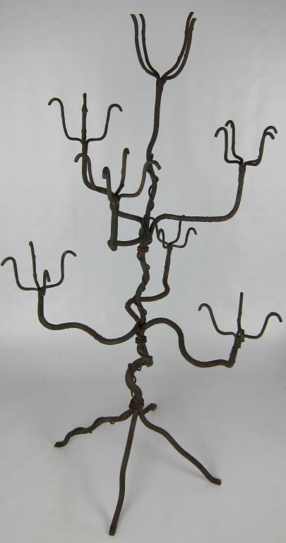 free standing metal tree sculpture