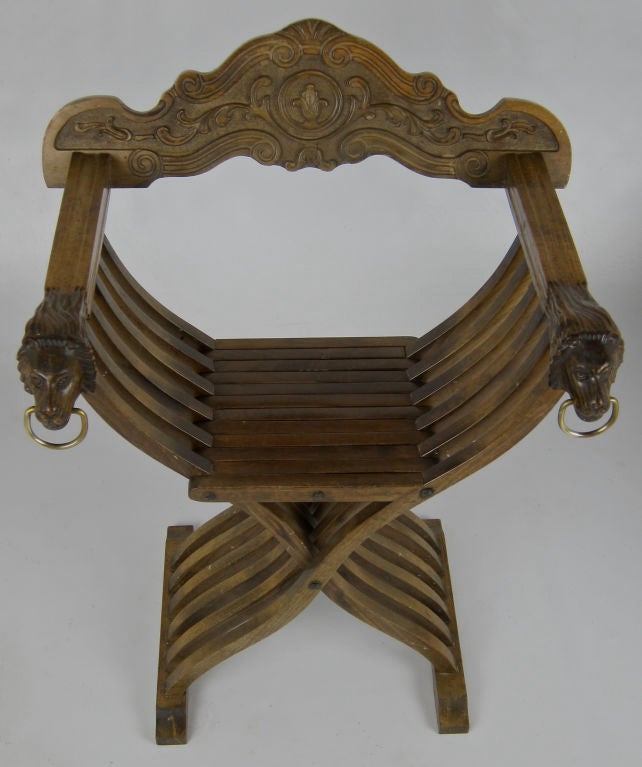 italian savonarola chair
