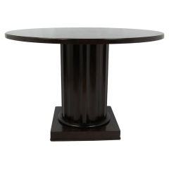 NeoClassical Doric Column Pedestal Table by Heritage