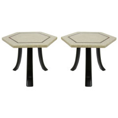 Pair of Splayed Leg Drinks Tables by Harvey Probber
