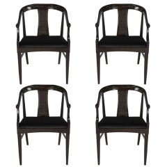 Set of Four Tomlinson Sophisticate Armchairs 11