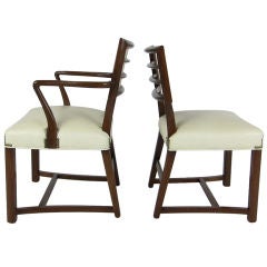 Exceptional Set of 8 Dining Chairs by Baker