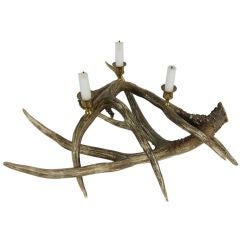 Large Antler Candelabra Centerpiece