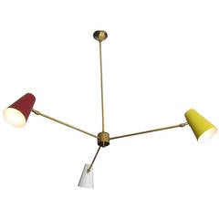 Italian 1950s Articulated Chandelier
