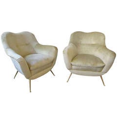 1950's Italian Lounge Chairs