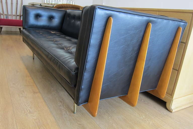 American Modernist Three Seater Sofa
