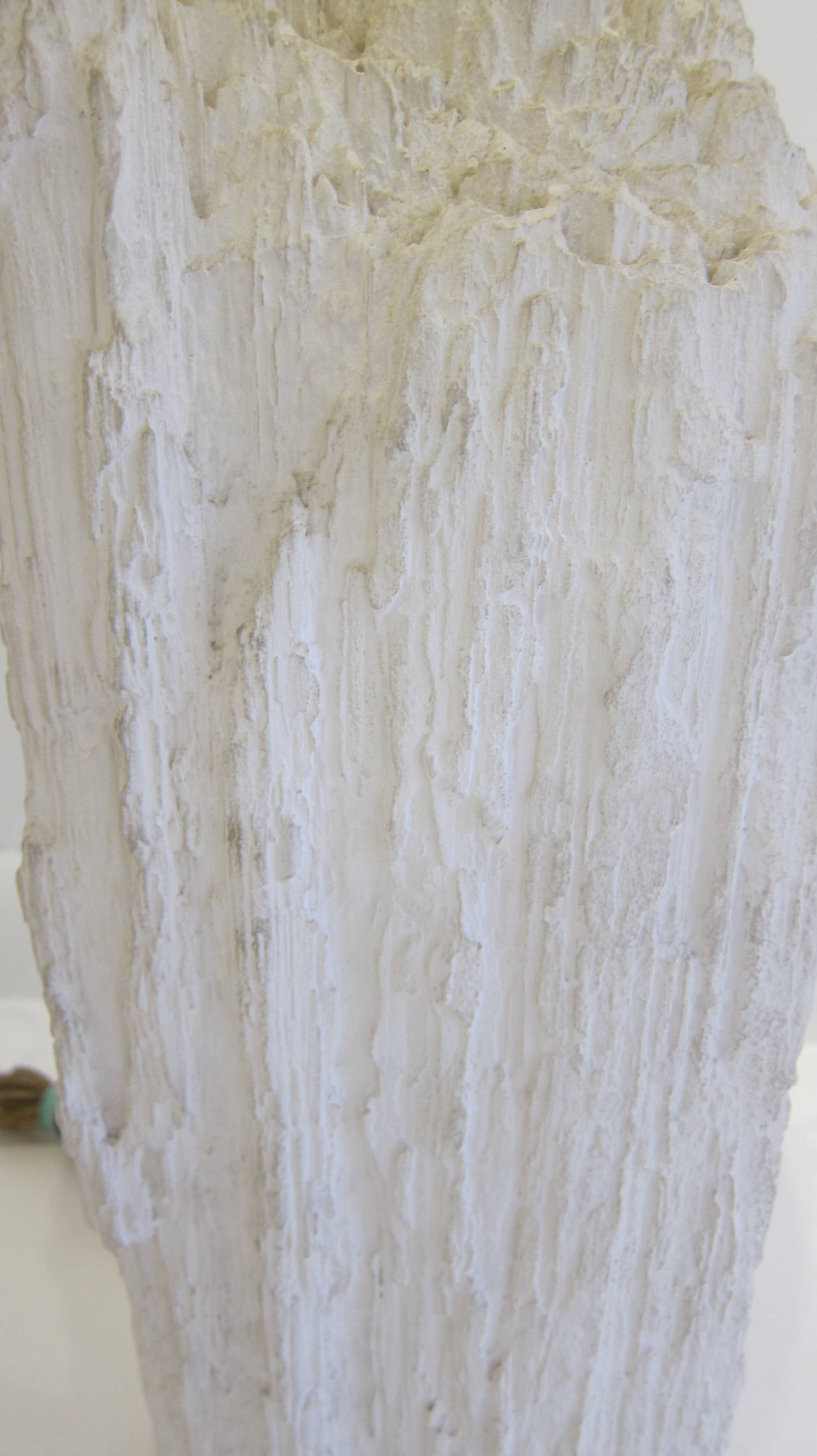 Plaster Table Lamp by Sirmos For Sale at 1stdibs