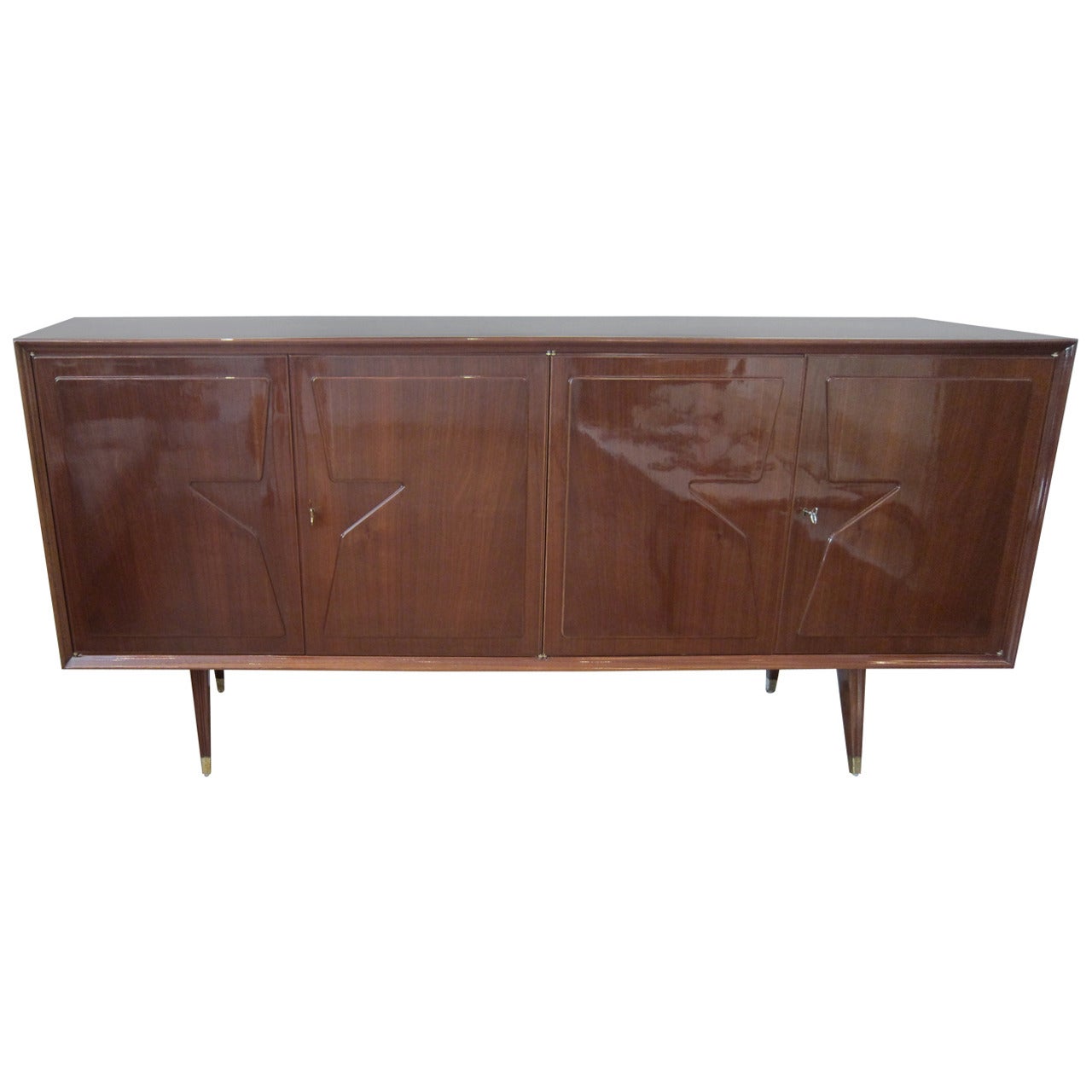 Elegant 1950s Italian Sideboard