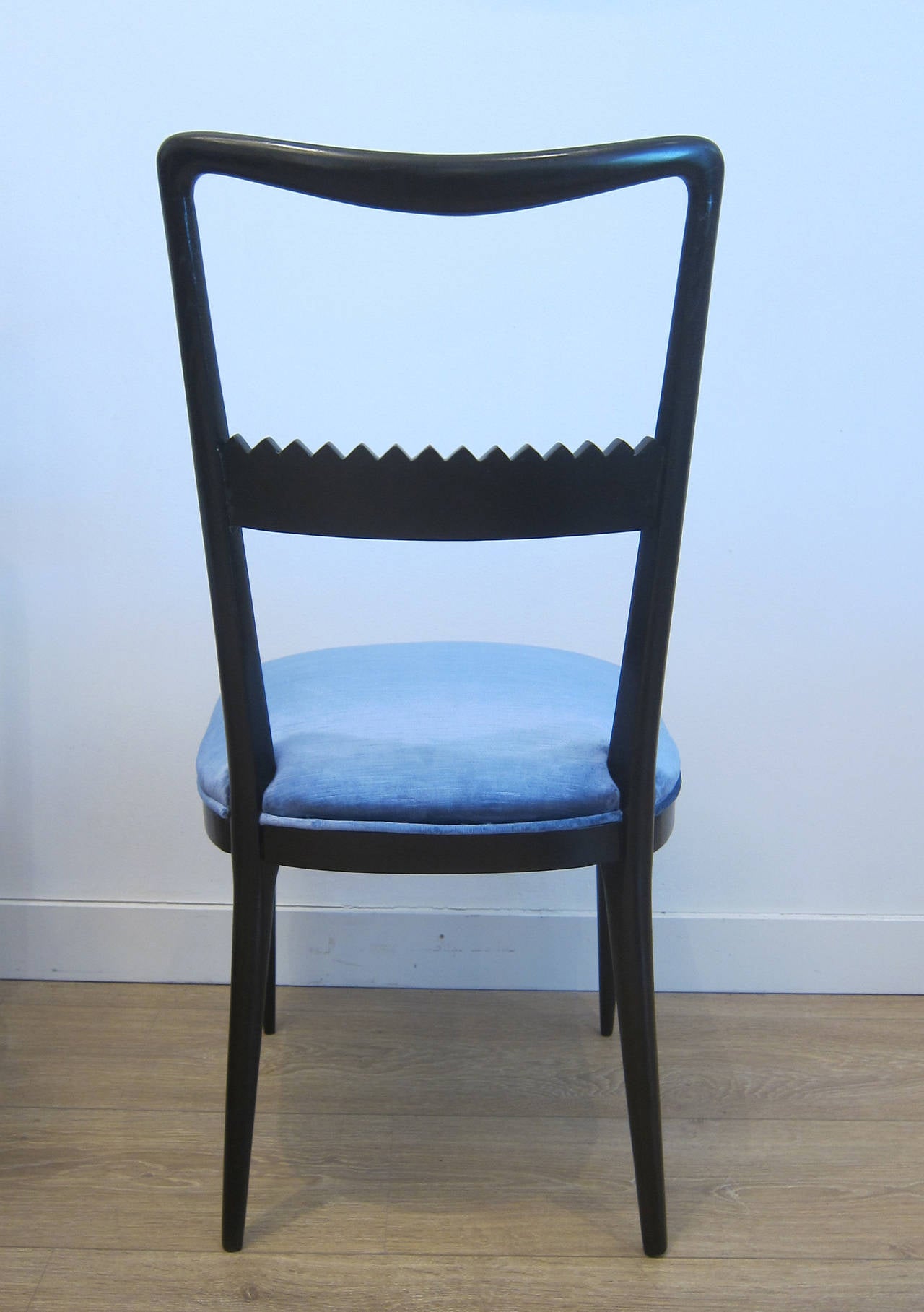 Four Italian Side Chairs by Pierluigi Colli 1