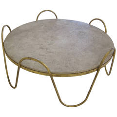 Vintage Coffee Table in the Manner of Jean Royère