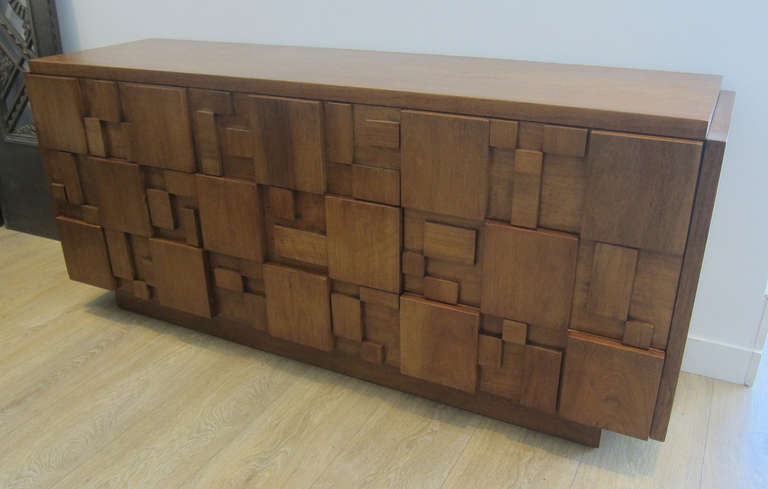 American Mosaic Chest of Drawers, USA 1970's.