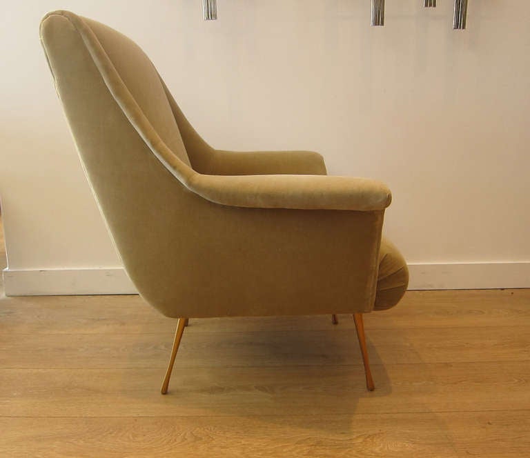 Mid-20th Century 1950s Italian Lounge Chair
