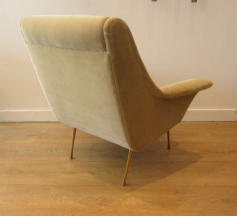 1950s Italian Lounge Chair 2