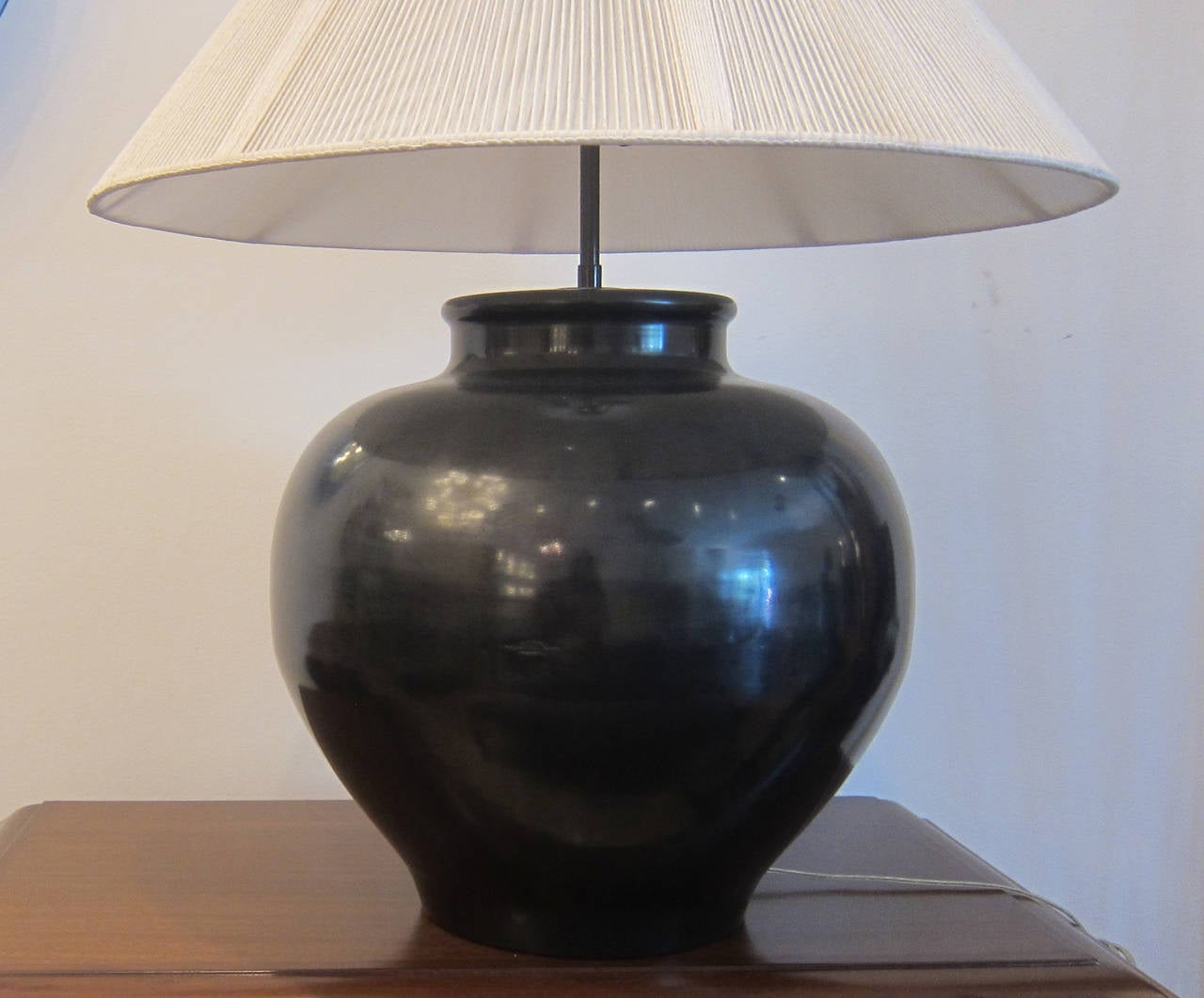 Mid-Century Modern  Karl Springer Table Lamp, 1970s.