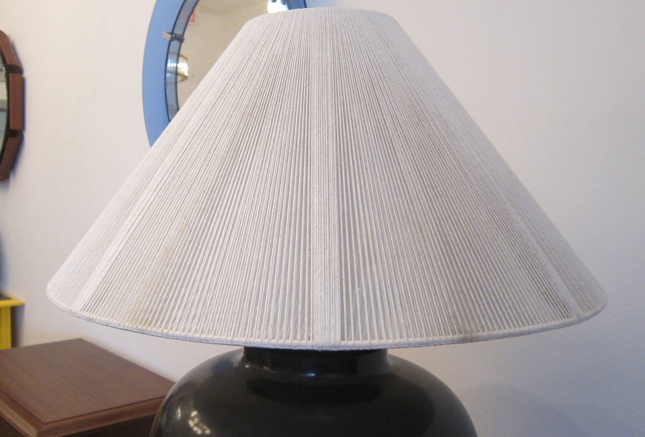 American  Karl Springer Table Lamp, 1970s.