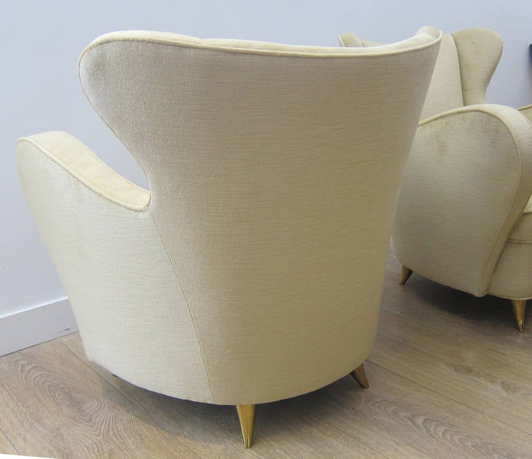 1950s Italian Lounge Chairs In Excellent Condition In Miami, FL