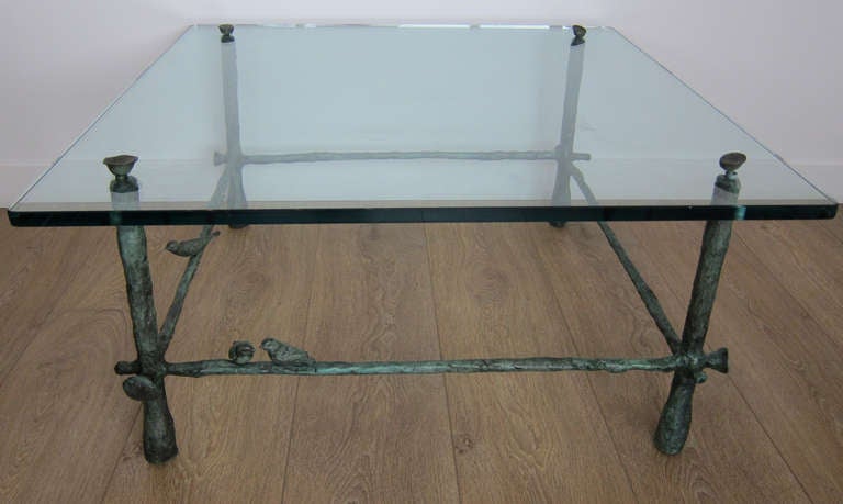 Bronze Coffee Table By Ilana Goor.