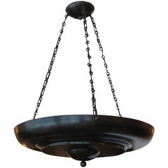 Dark Bronze Rub Oil Finish Ceiling Fixture