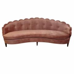 Glamourous Curved Sofa.