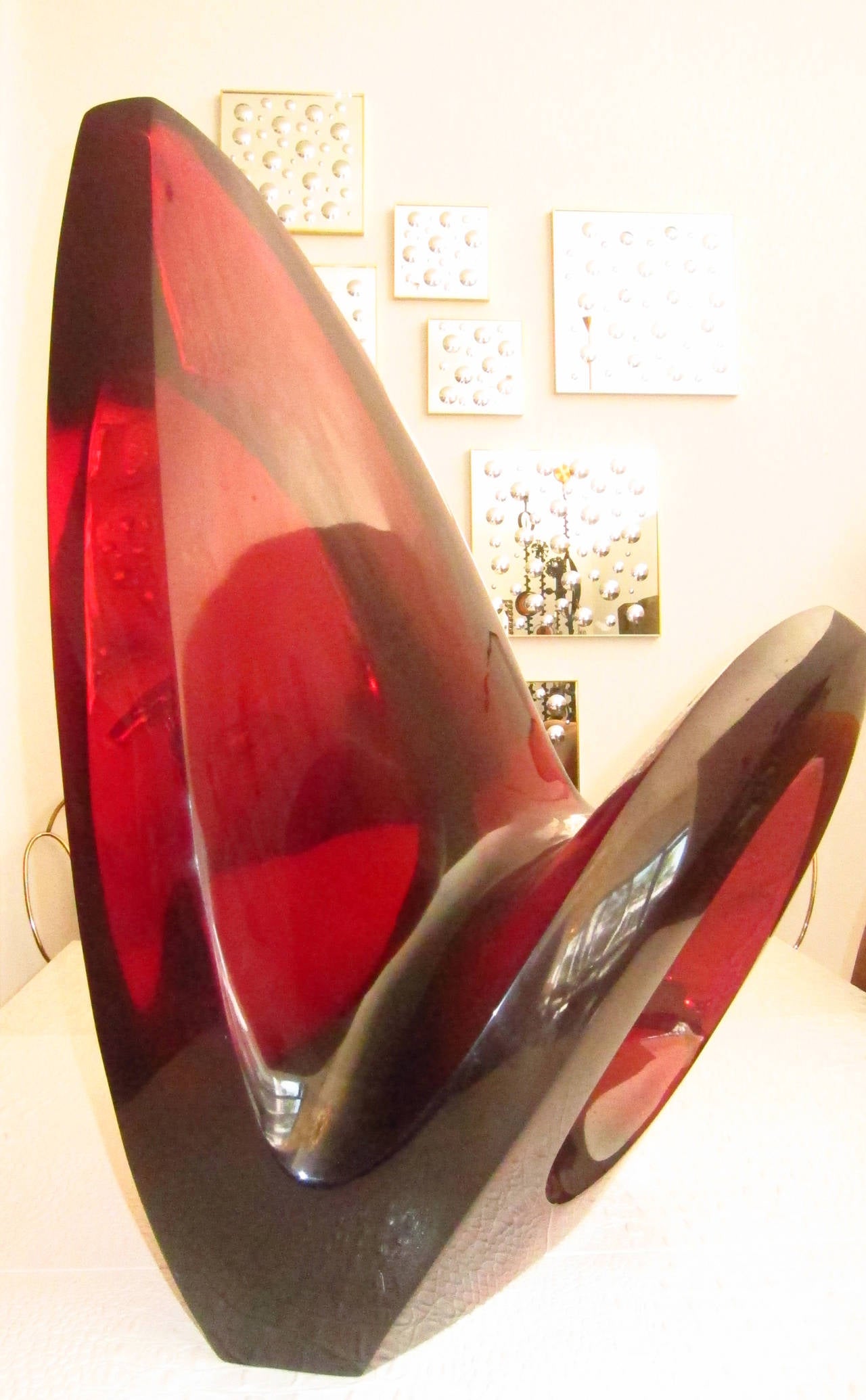 Large Poly-Resin Sculpture by Louis Von Koelnau