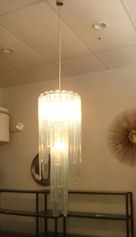Italian Mazzega Chandelier by Carlo Nason.