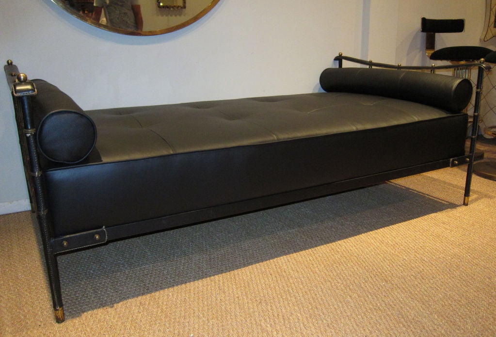 Mid-20th Century Day Bed by Jacques Adnet