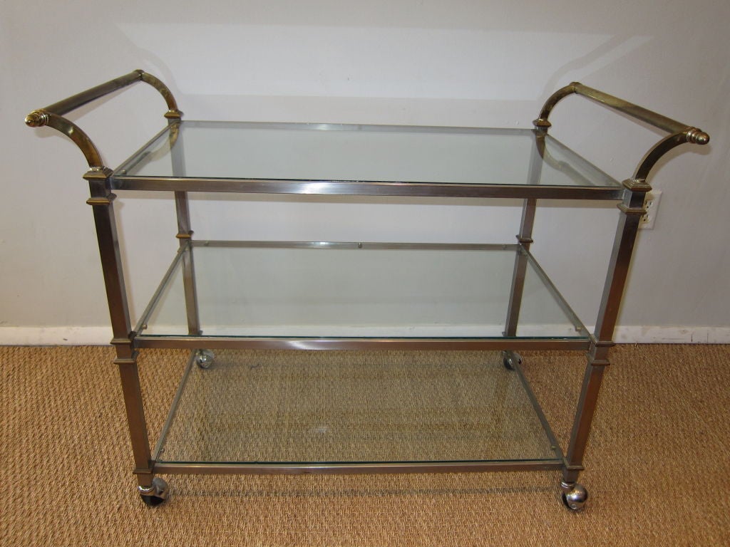 3 Tiers 1950's Bar Cart.