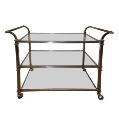 3 Tiers 1950's Bar Cart.