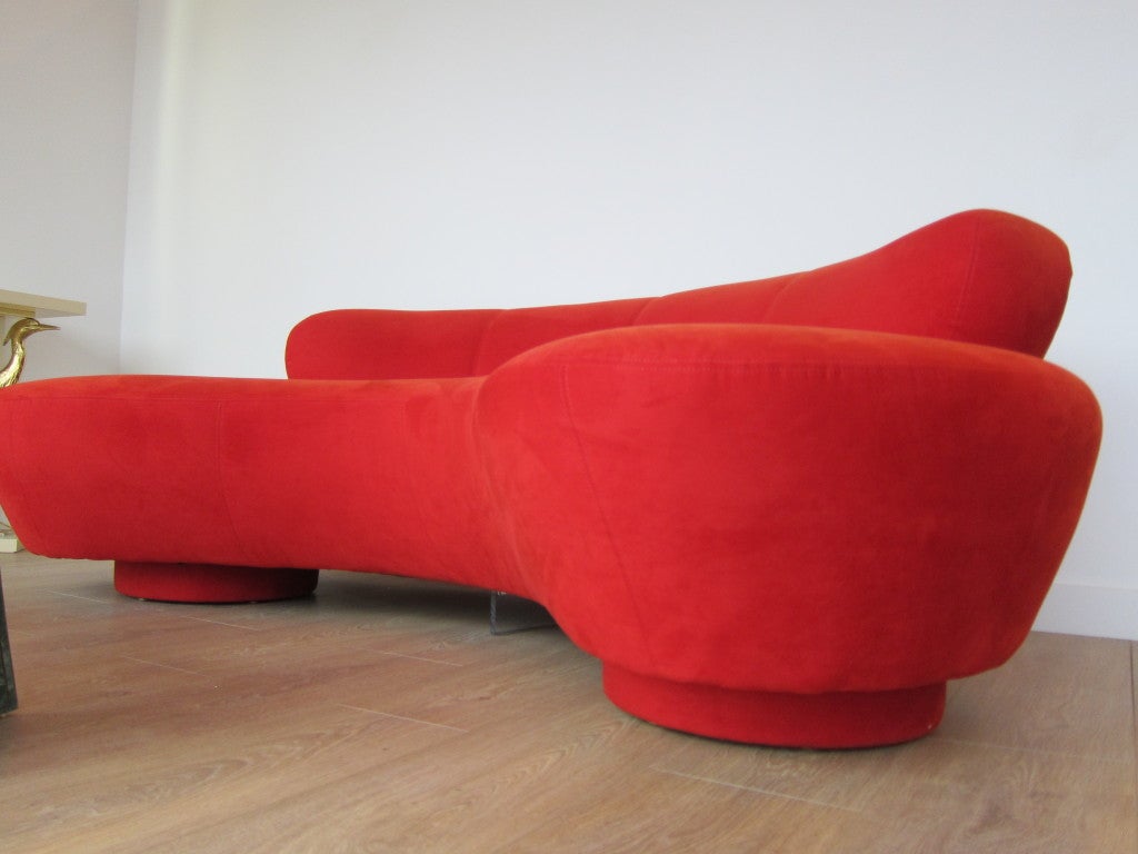 Vladimir Kagan Serpentine Sofa.