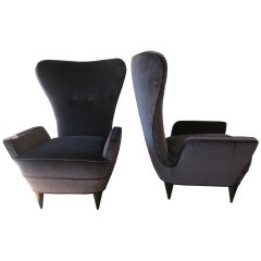 Italian 1950
s Sculptural Lounge Chairs