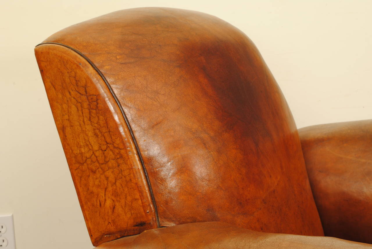 Near-Flawless Pair of French Art Deco Club Chairs 2