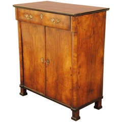 An Early 19th Century Austrian Pearwood Cabinet