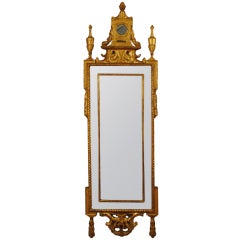 A Late 18th Century Tuscan Giltwood Mirror
